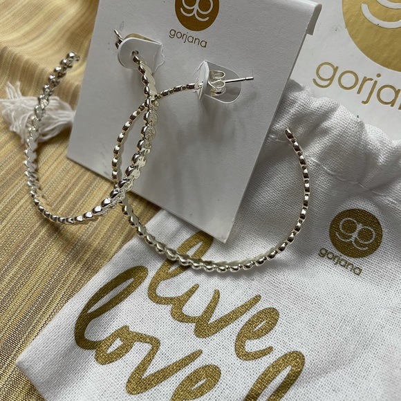 Gorjana Jewelry - Gorjana Silver Chloe Hoop Earrings